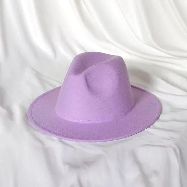 Solid Stiff Fedora