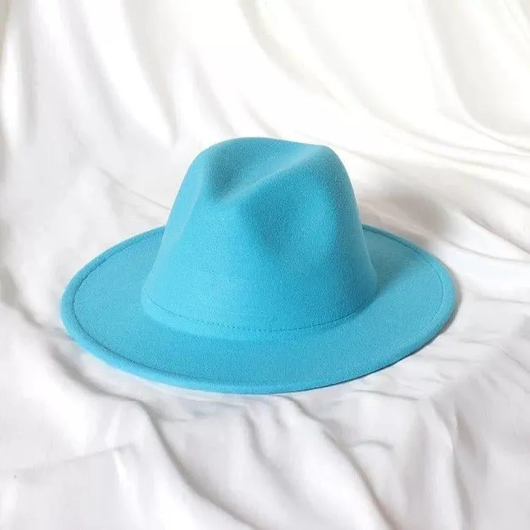 Solid Stiff Fedora