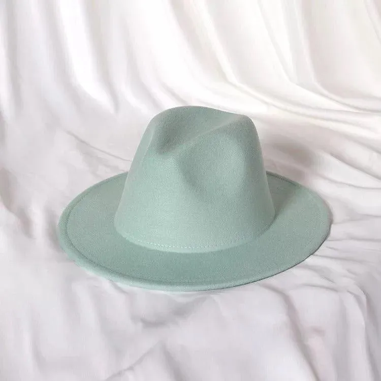 Solid Stiff Fedora