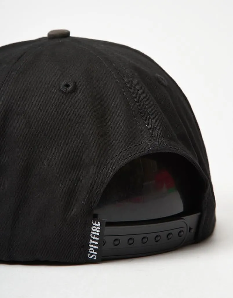 Spitfire Ltb Patch Snapback Cap - Black/Charcoal