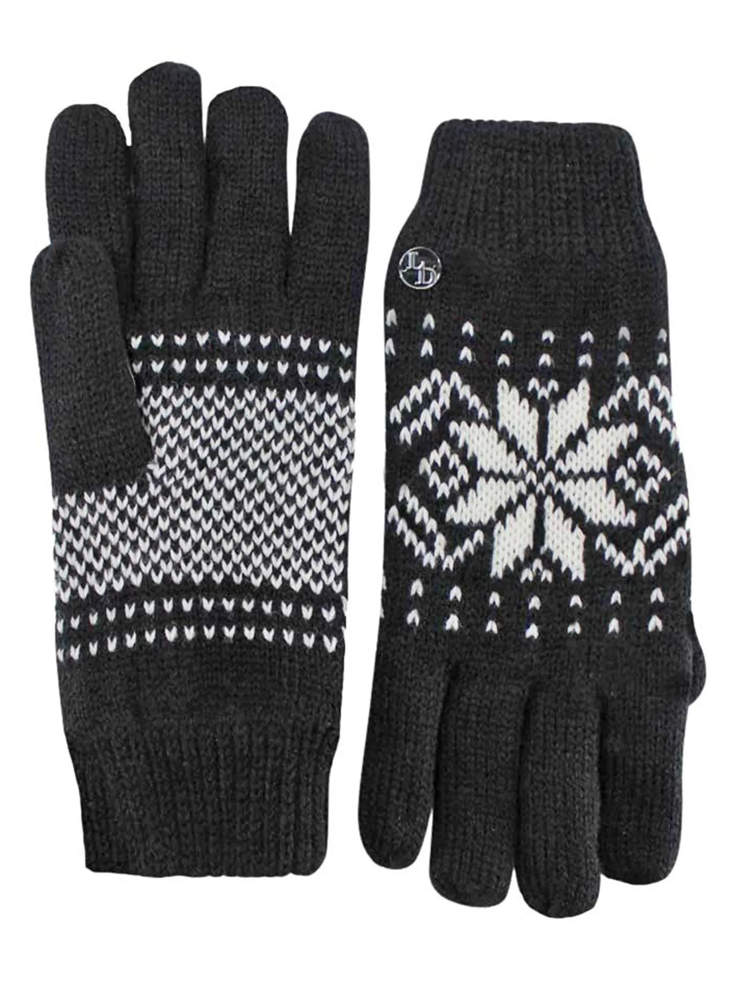 Thermal Insulated Mens Winter Print Gloves