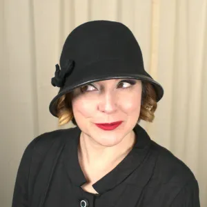 Vintage 1970s does 1920s Black Hat