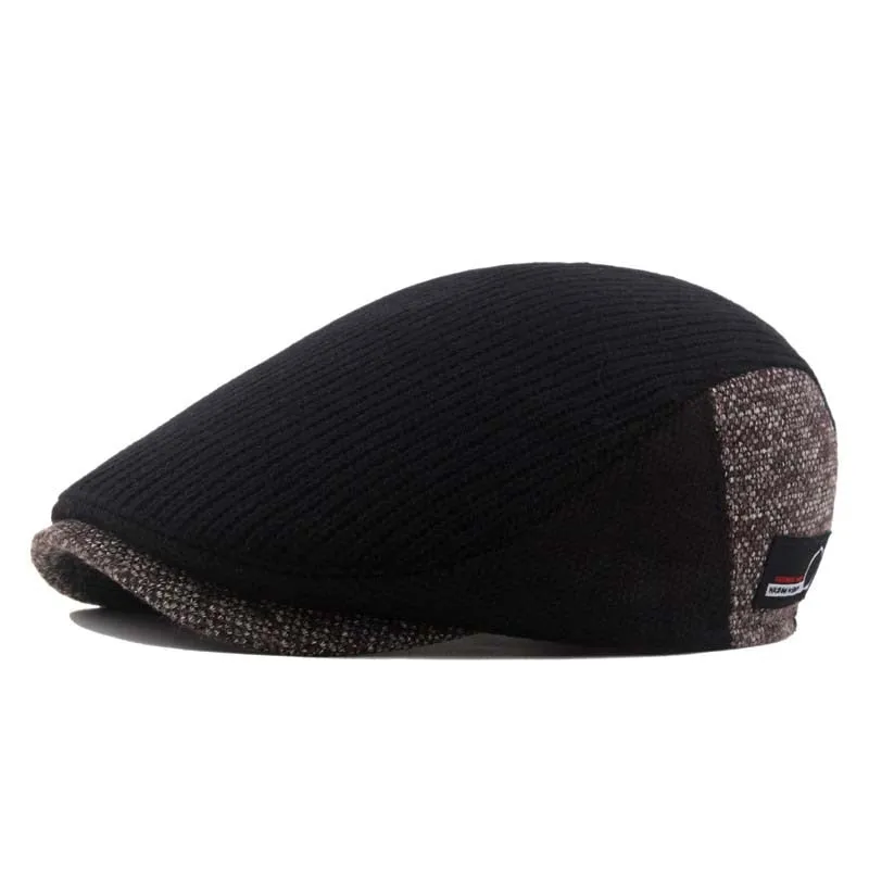 West Louis™ Autumn Winter Retro Newsboy Cap