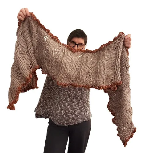 Whittle shawl