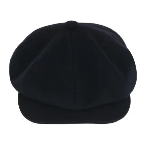 Wigens Men's Classic Retro Newsboy Cap with Curved Peak