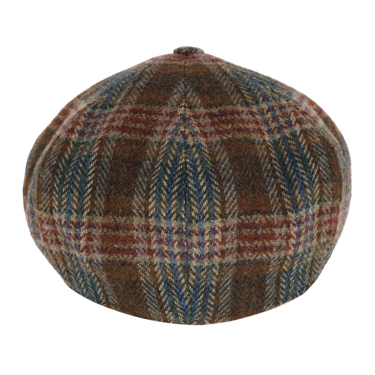 Wigens Men's Retro Newsboy Cap with Curved Peak