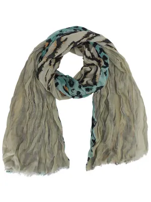 Wild Exotic Animal Print Summer Scarf