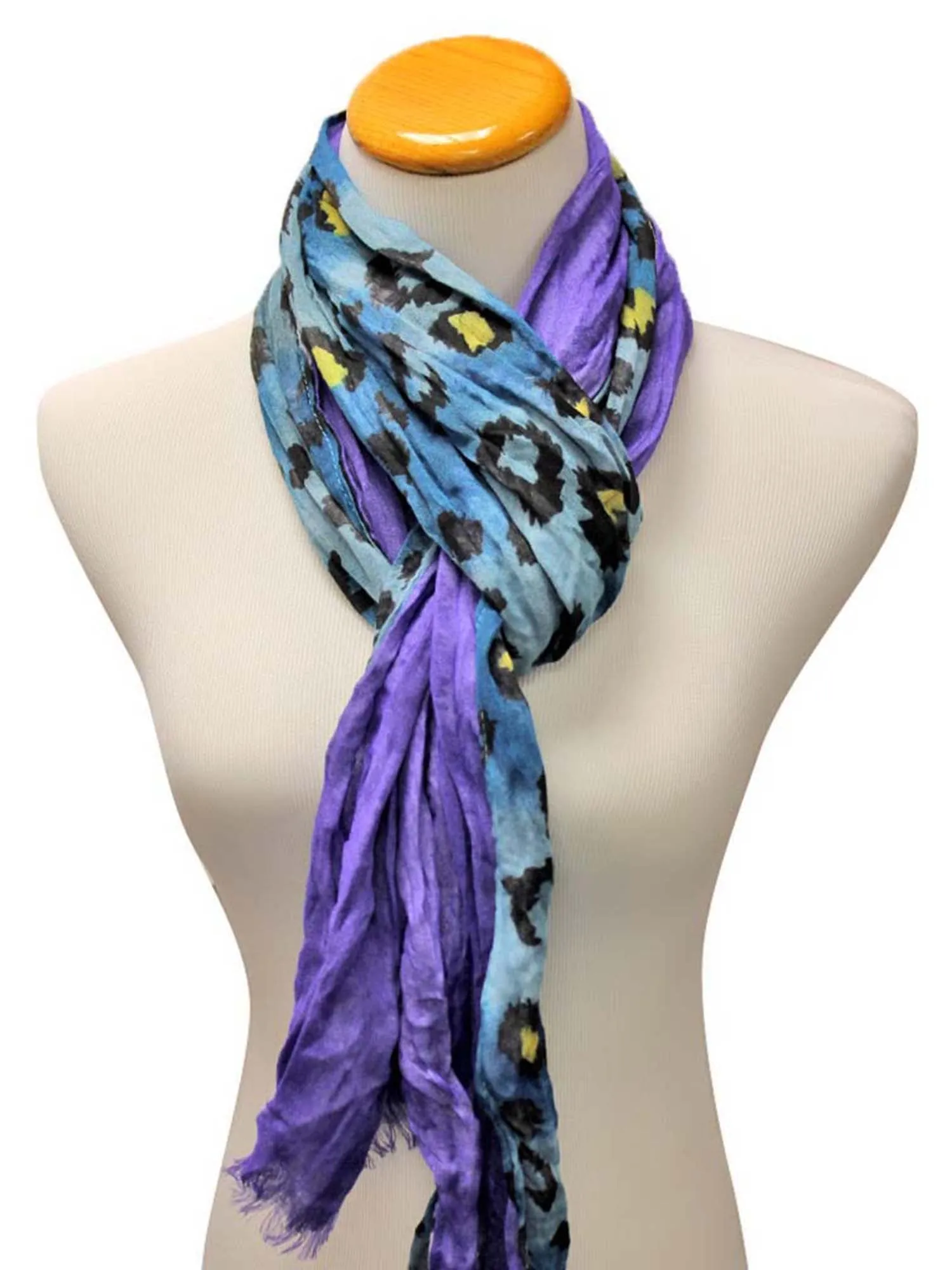 Wild Exotic Animal Print Summer Scarf