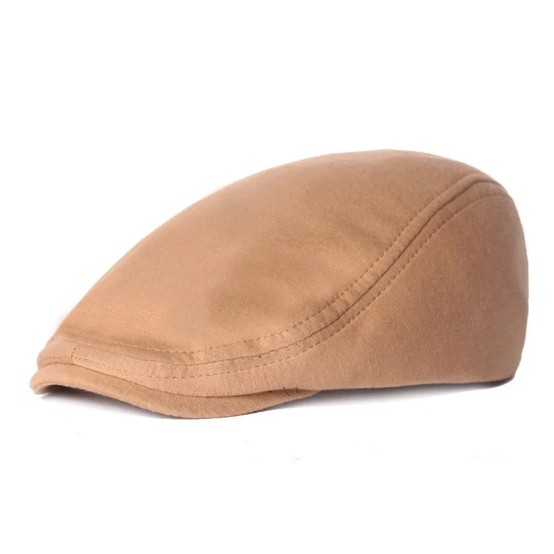 Woolen Duvet Retro Newsboy Cap (12 colors)