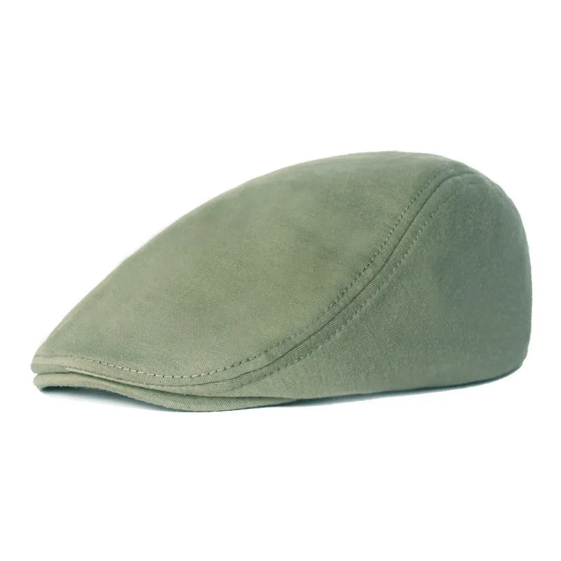 Woolen Duvet Retro Newsboy Cap (12 colors)