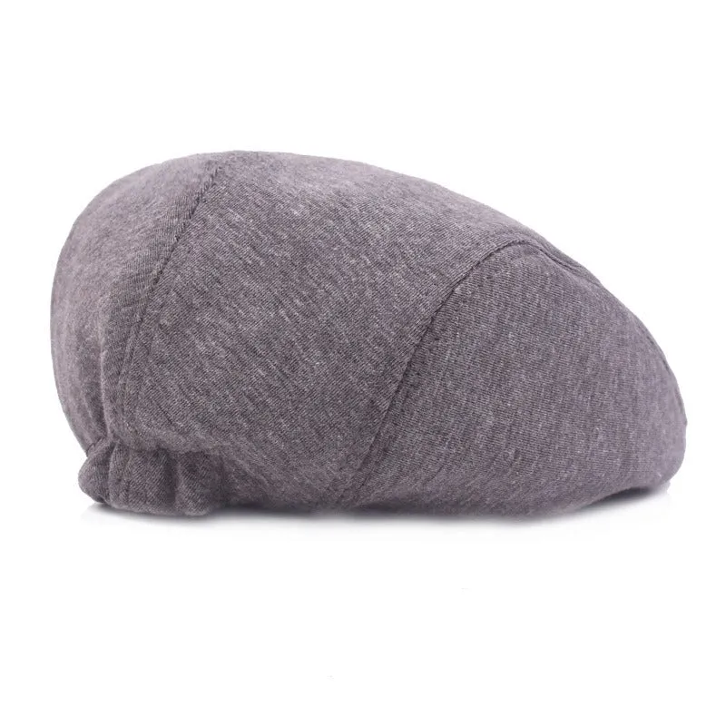 Woolen Duvet Retro Newsboy Cap (12 colors)