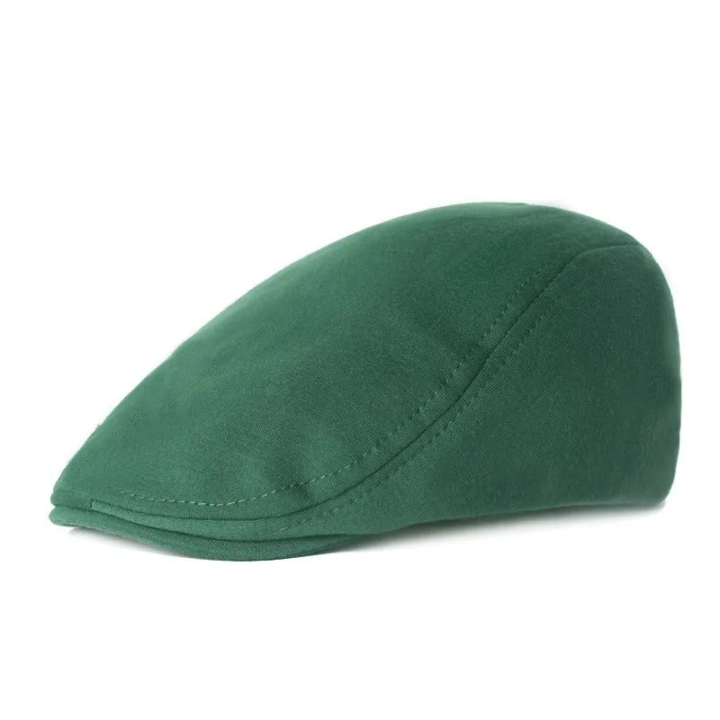 Woolen Duvet Retro Newsboy Cap (12 colors)