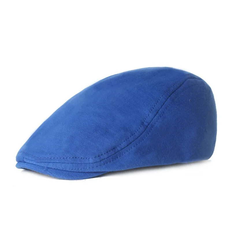 Woolen Duvet Retro Newsboy Cap (12 colors)